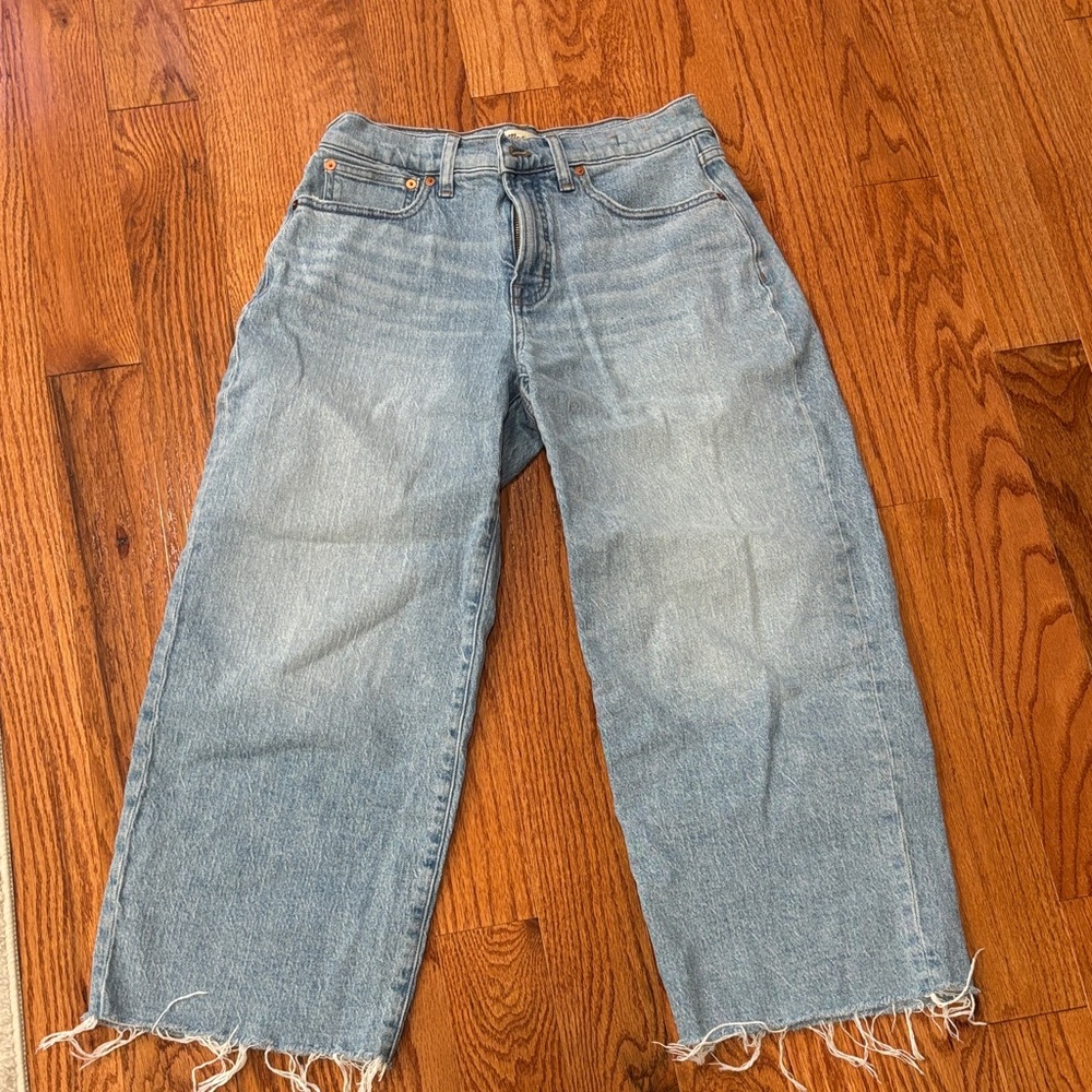 Madewell Light Blue Straight Leg Jeans